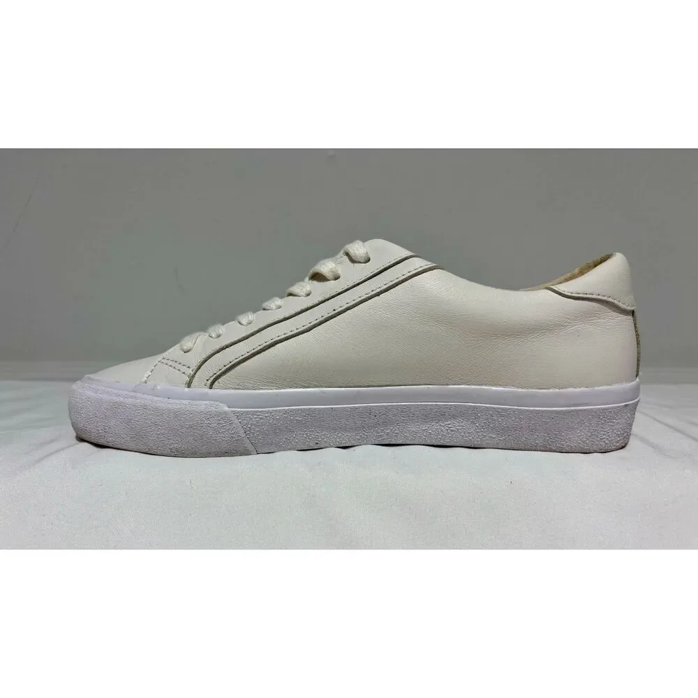 Madewell white leather sneakers  Size 8